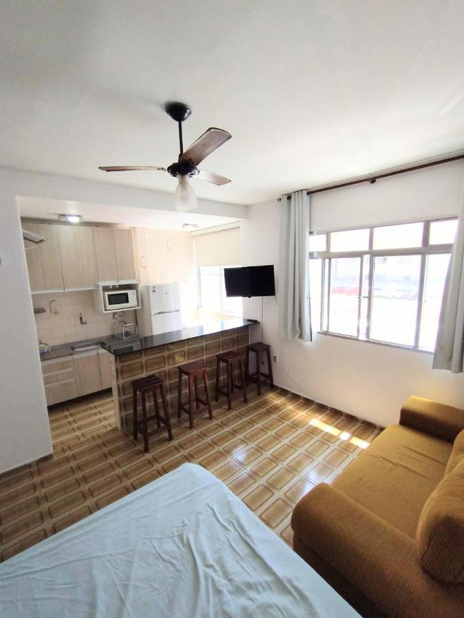 Kitnet Pe Na Areia Vista Mar - Boqueirao Praia Grande-Sp Apartment Praia Grande  Exterior photo